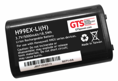 GTS Extended Akku für HONEYWELL® Dolphin 99EX - 5000mAh